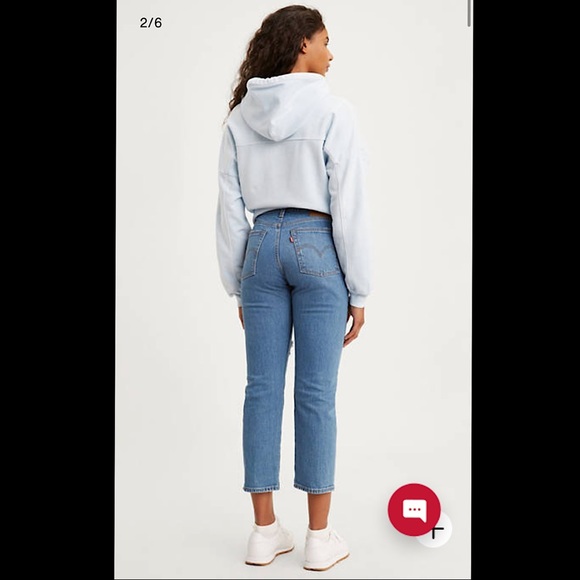 🔥🔥🔥NWT LEVI’S WEDGIE FIT STRAIGHT JEANS - Picture 6 of 12